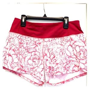 Lululemon Floral Shorts